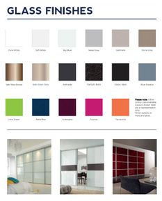 Glass Finish Sliding Wardrobe