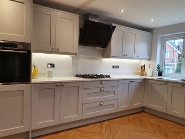 MORNINGTON SHAKER DOVE GREY & GRAPHITE