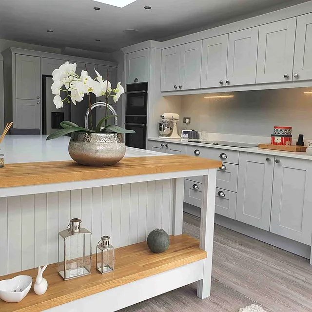 Cambridge Light Grey and Oak
