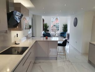 Remo Gloss Cashmere Kitchen Gallery