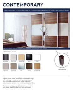 Contemporary Sliding Wardrobe