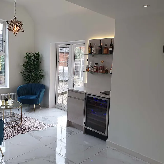 Remo Gloss Cashmere Kitchen Gallery
