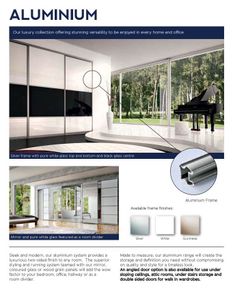 Aluminium Sliding Wardrobe