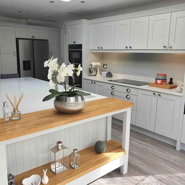 Cambridge Light Grey and Oak