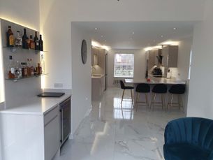 Remo Gloss Cashmere Kitchen Gallery